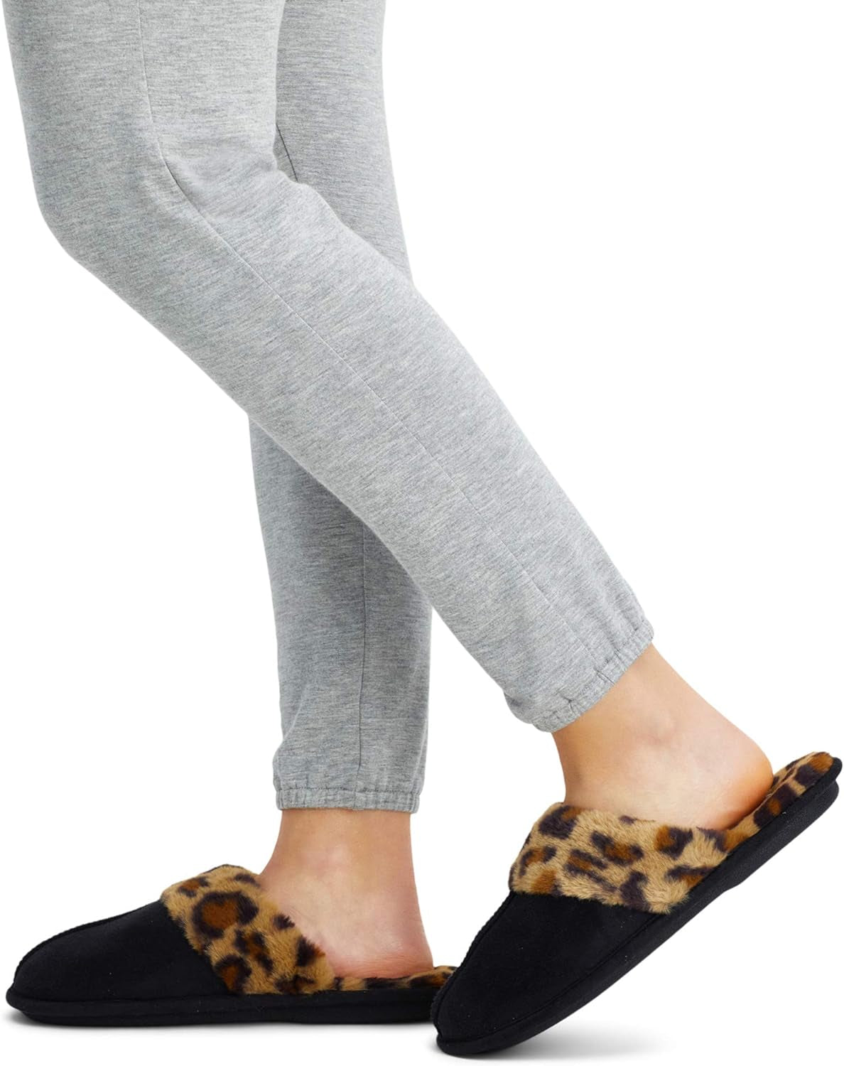 Women'S Comfy Faux Fur Memory Foam Slippers