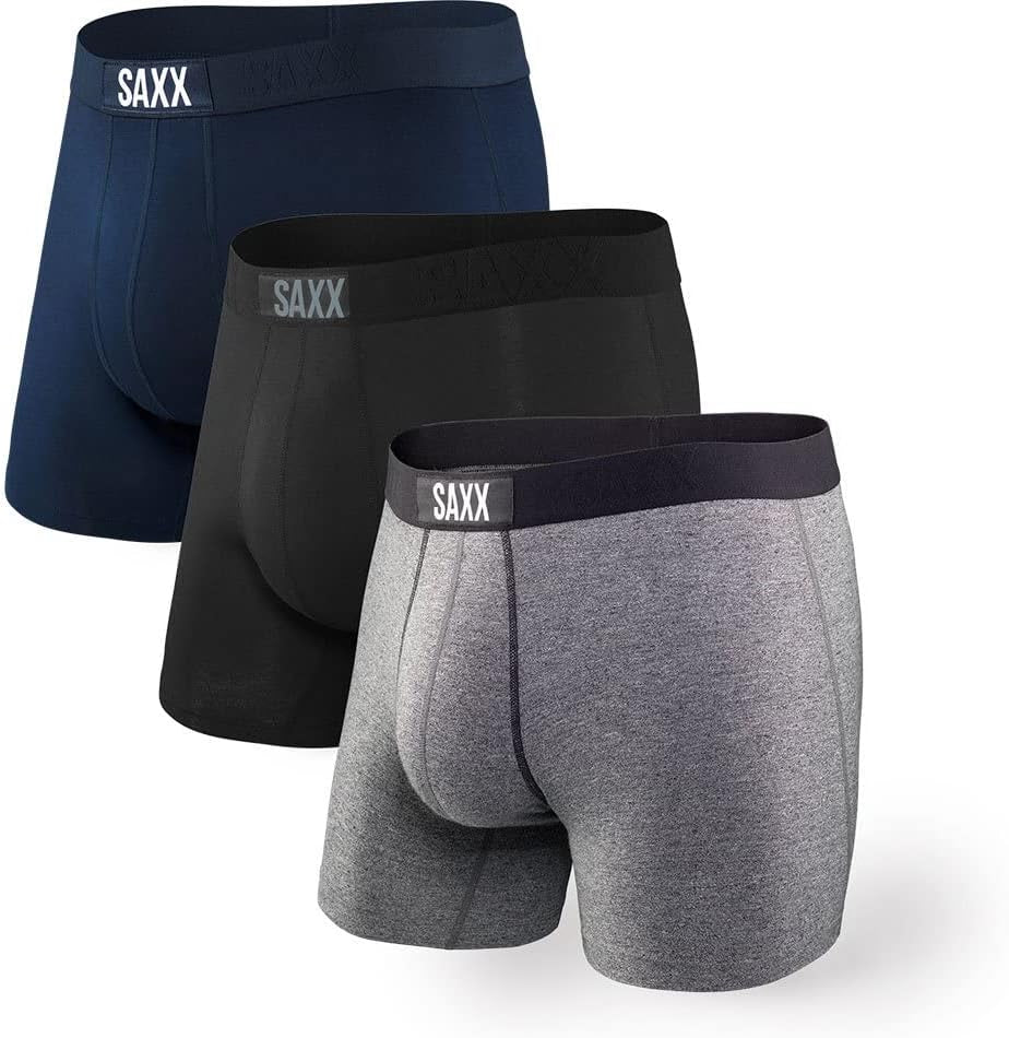 Men'S Underwear with Pouch Vibe Super Soft Trunk 3Pk