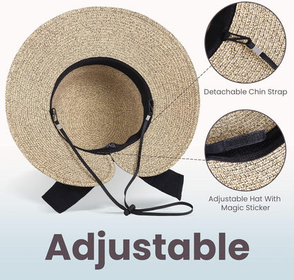 Sun Hats for Women UPF 50+ Women'S Lightweight Foldable/Packable Beach Sun Hat