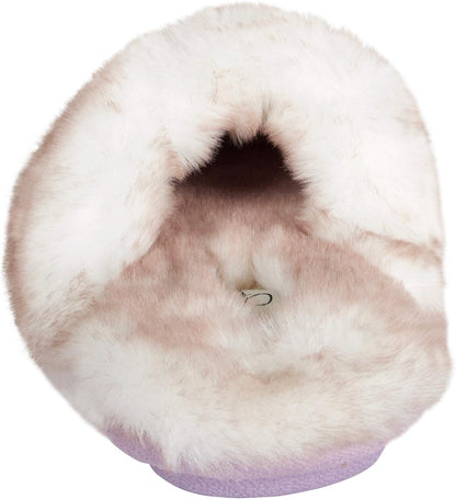 Women'S Comfy Faux Fur Memory Foam Slippers