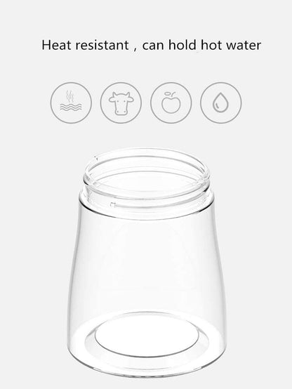 Portable Dog Water Bottle - Leak Proof Dog Water Dispenser with Bowl & Food Container, Dishwasher Safe Food Grade Plastic for Pet Puppy Outdoor Walking Hiking Travel Blue