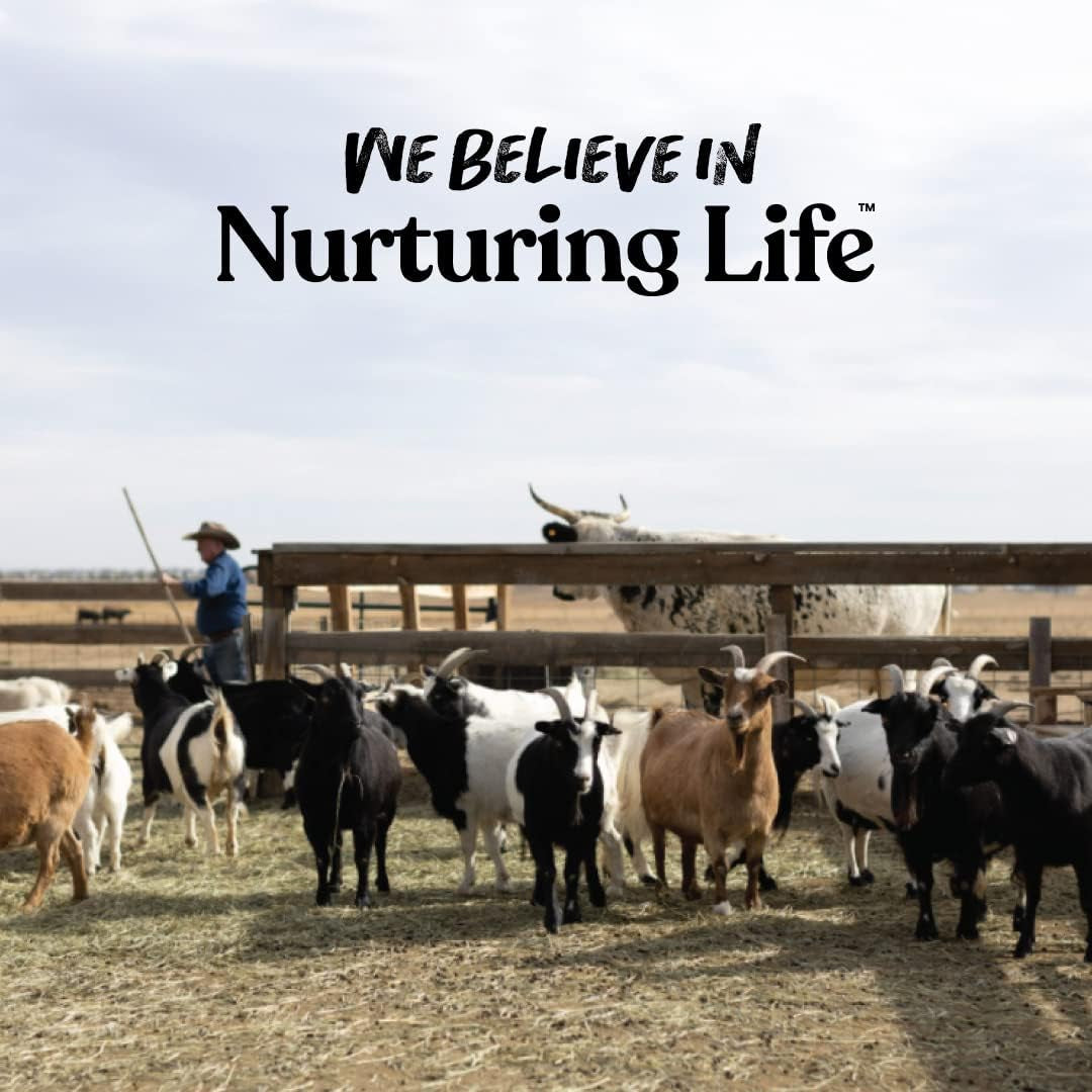 Goat Treats, Licorice Flavor, Nutritious Goat Snacks with Oatmeal, Great Goat Supplements Alternative, Ideal for Goats, Sheep & Small Livestock, 6 Lb